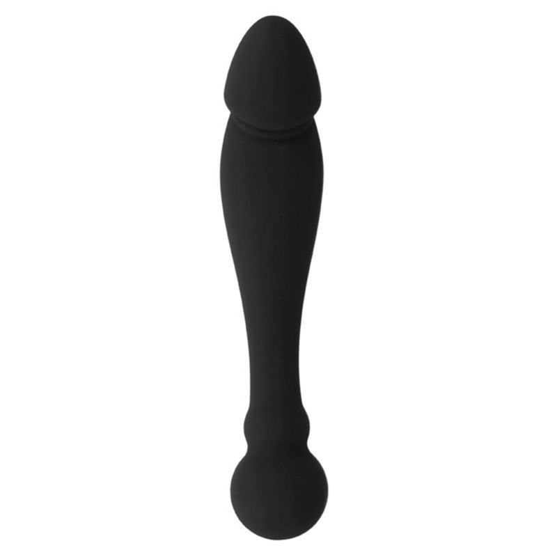 BLACK&amp;SILVER - KARL G-SPOT Stimulating Dildo 18 cm
