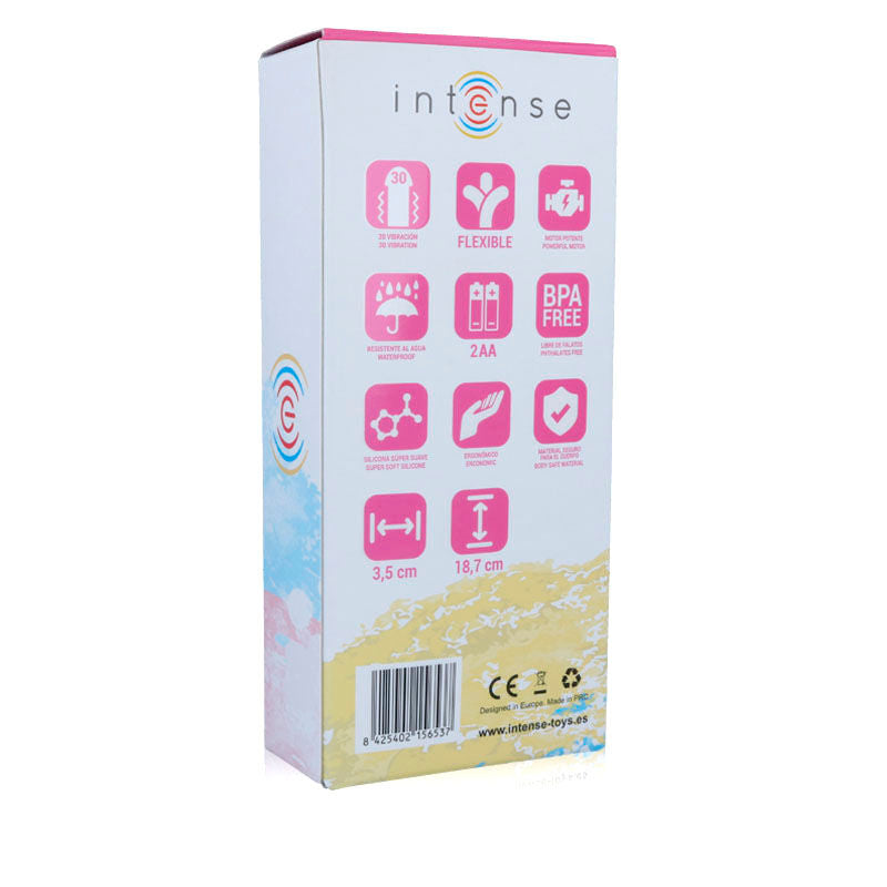 INTENSE - LEO VIBRATOR PINK SILICONE LUXE