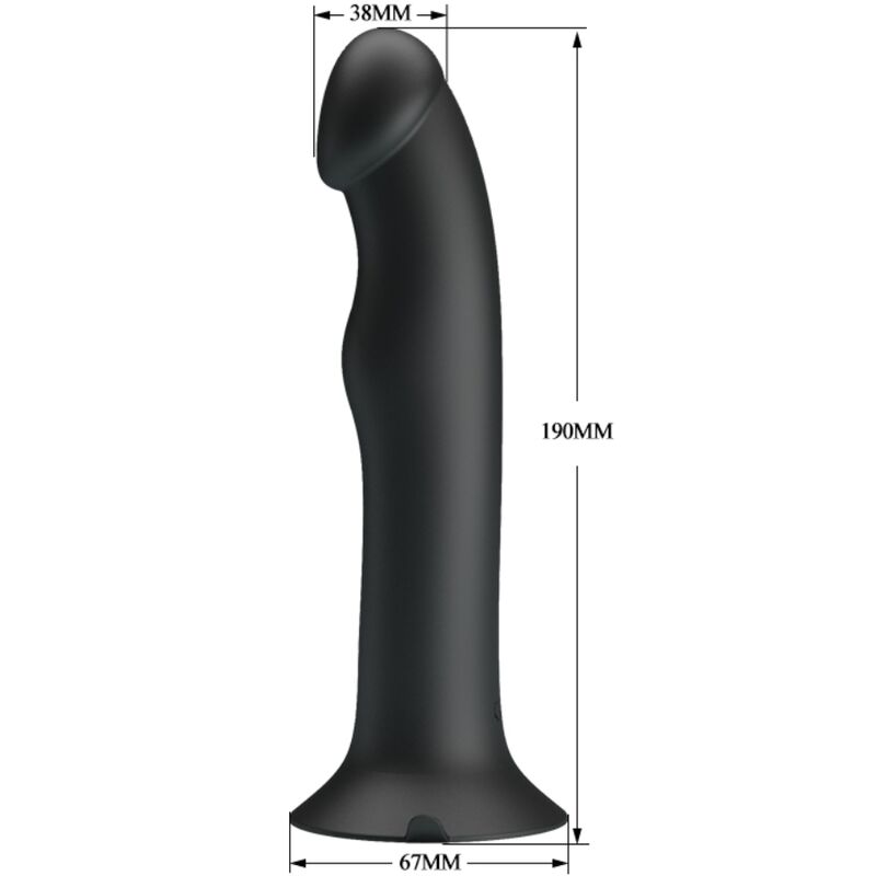 PRETTY LOVE - MURRAY BLACK CLITORAL VIBRATOR AND SUCTION COOLER