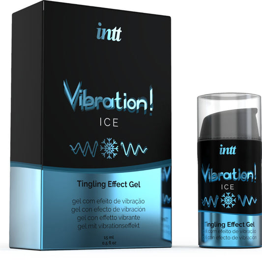 INTT - POWERFUL INTIMATE Stimulating Vibration Gel with O-Effect, 15 ml