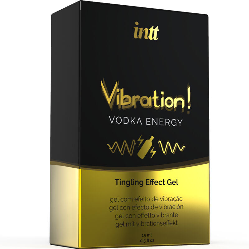 INTT - POWERFUL INTIMATELY Stimulating LIQUID VIBRATION GEL VODKA 15ML