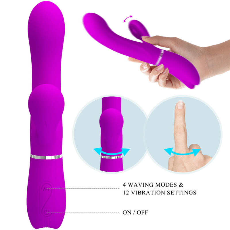 PRETTY LOVE - CLITORIS-STIMULATING VIBRATOR