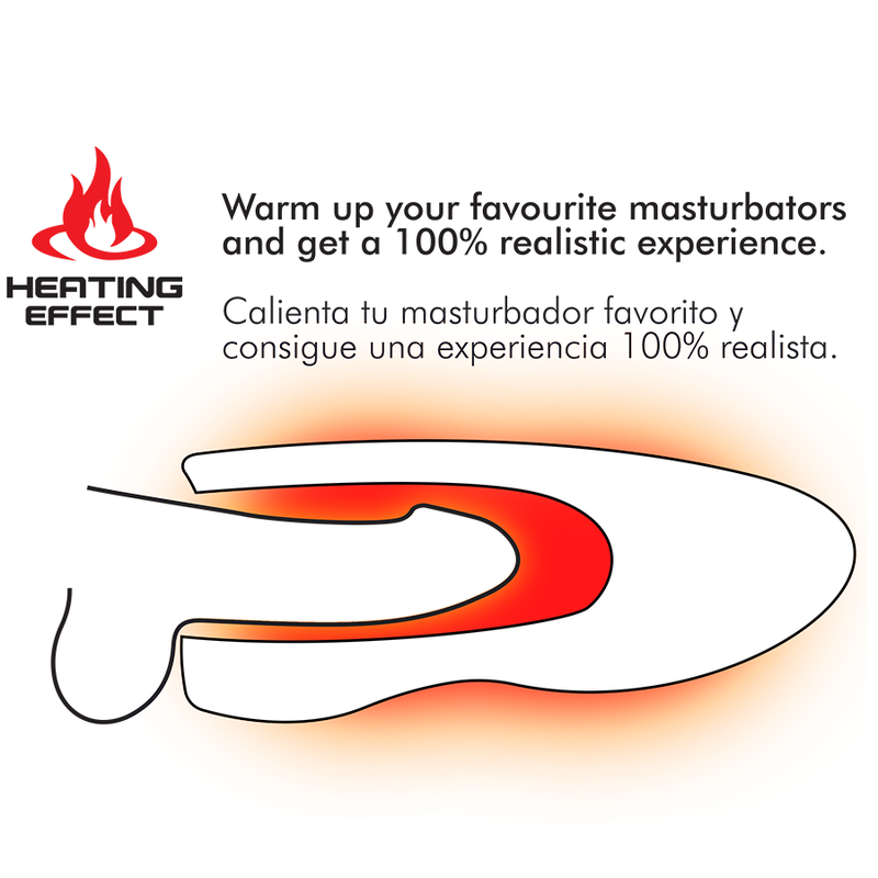 JAMYJOB - SPIN-X HEATING AND ROTATIONAL MASTURBATOR