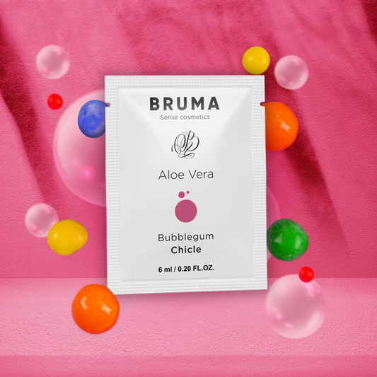 BRUMA - ALOE VERA LUBRICANT BUBBLEGUM FLAVOR 6 ML
