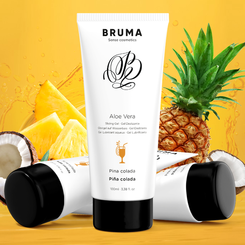 BRUMA - ALOE VERA LUBRICANT PINA COLADA FLAVOR 100 ML