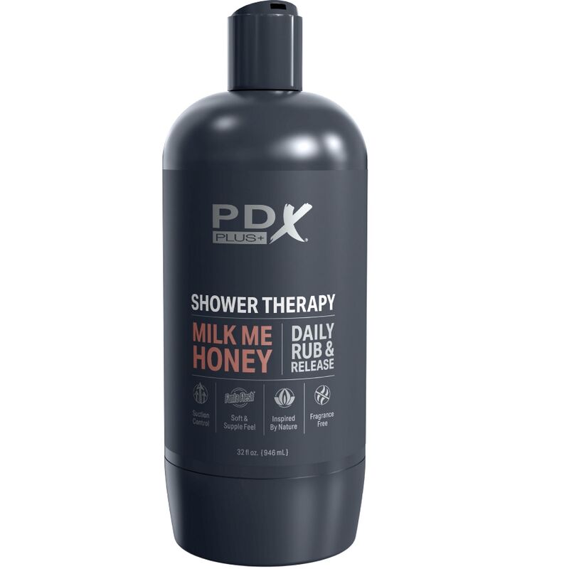 PDX PLUS - STROKER MASTURBATOR DISCREET BOTTLE DESIGN MILK ME HONEY CANDY SHAMPOO