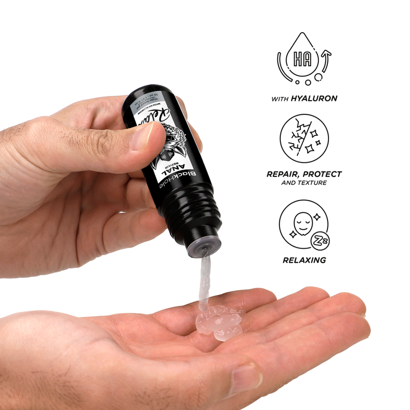 BLACK HOLE - ANAL REPAIR WATER-BASED RELAXATION WITH HYALURONIC ACID 30 ML