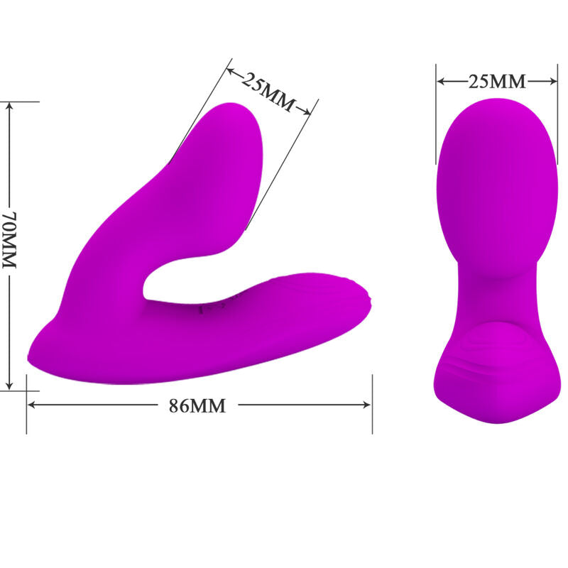 PRETTY LOVE - MELVIN Clitoris Massager with Remote Control