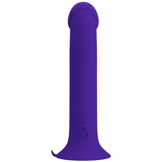 PRETTY LOVE - MURRAY YOUTH VIBRATORY DILDO &amp; RECHARGEABLE VIOLET
