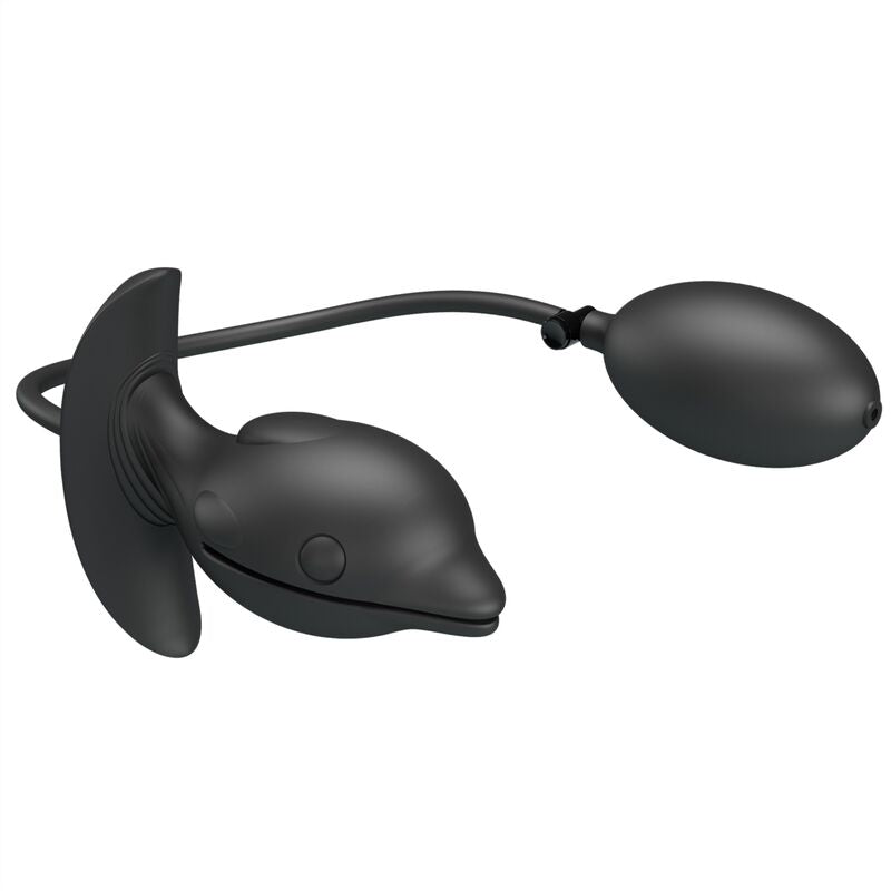 PRETTY LOVE - INFLATABLE &amp; RECHARGEABLE DOLPHIN ANAL PLUG