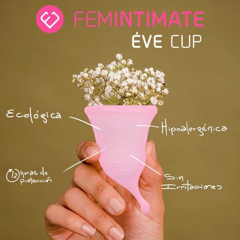FEMINTIMATE - EVE NEW SILICONE MENSTRUAL BAG - SIZE M