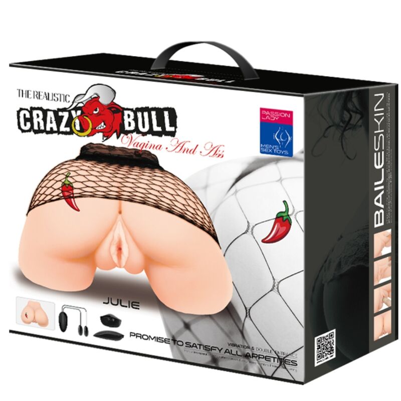 CRAZY BULL - VAGINA AND ANUS WITH REALISTIC VIBRATION NET