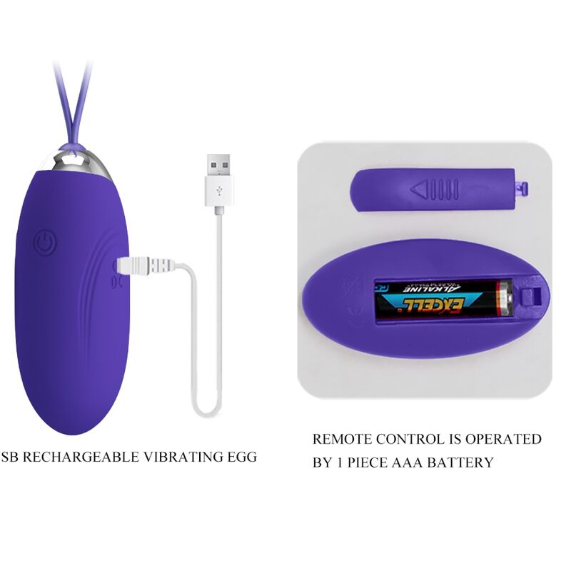 PRETTY LOVE - JENNY YOUTH INJURED EGG REMOTE CONTROL VIOLET