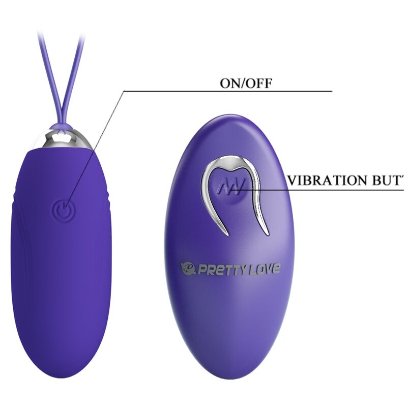 PRETTY LOVE - JENNY YOUTH INJURED EGG REMOTE CONTROL VIOLET
