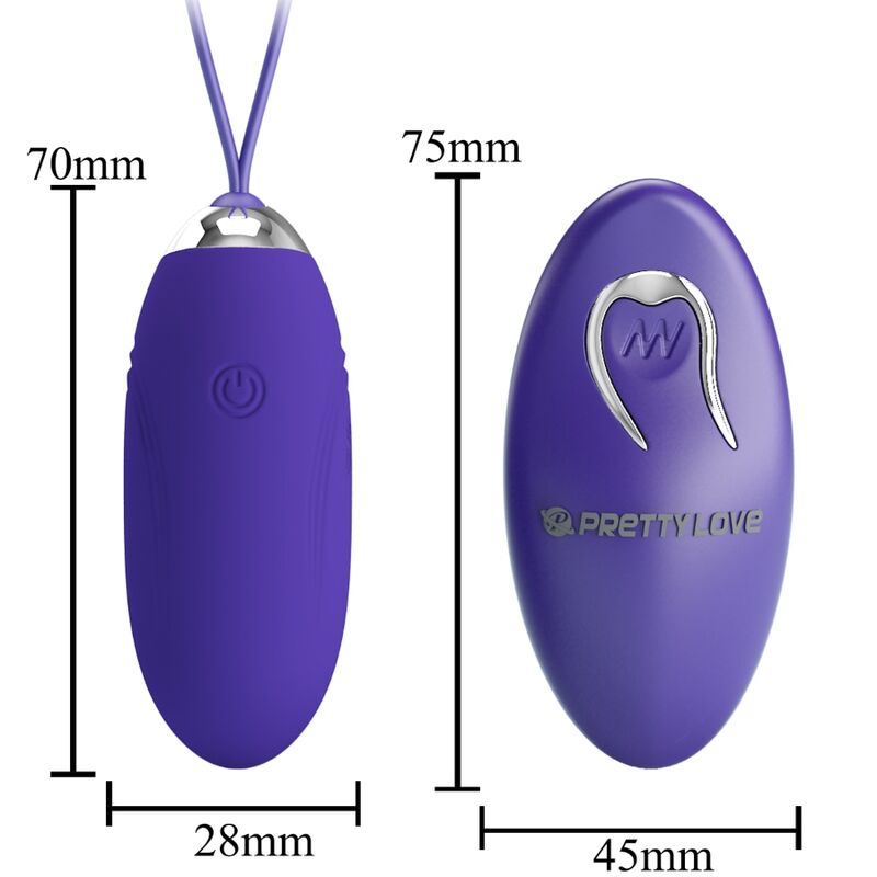 PRETTY LOVE - JENNY YOUTH INJURED EGG REMOTE CONTROL VIOLET
