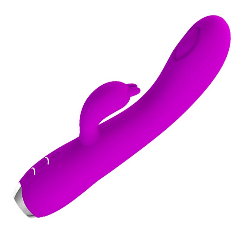 PRETTY LOVE - REGINA RECHARGEABLE VIBRATOR SUCTION GEL PURPLE