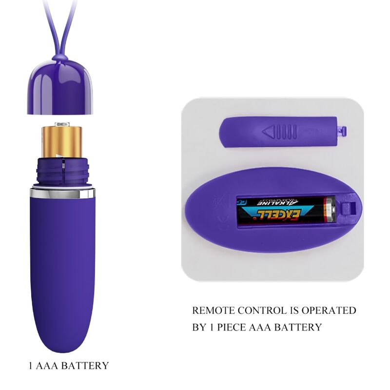 PRETTY LOVE - DARLENE YOUTH VIOLET MINI VIBRATORY BULLET