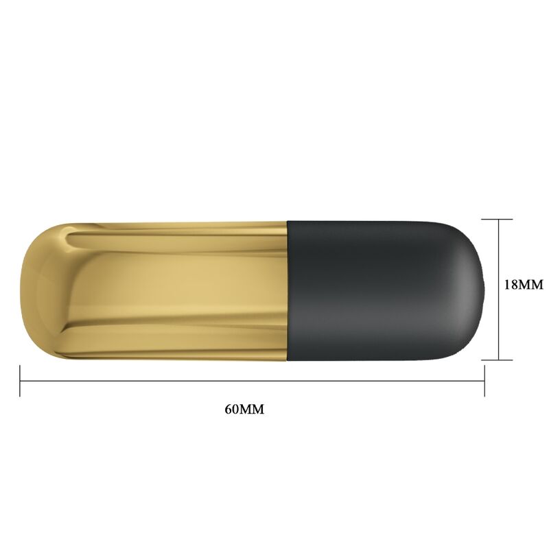 PRETTY LOVE - GOLDEN RECHARGEABLE BALL VIBRATOR