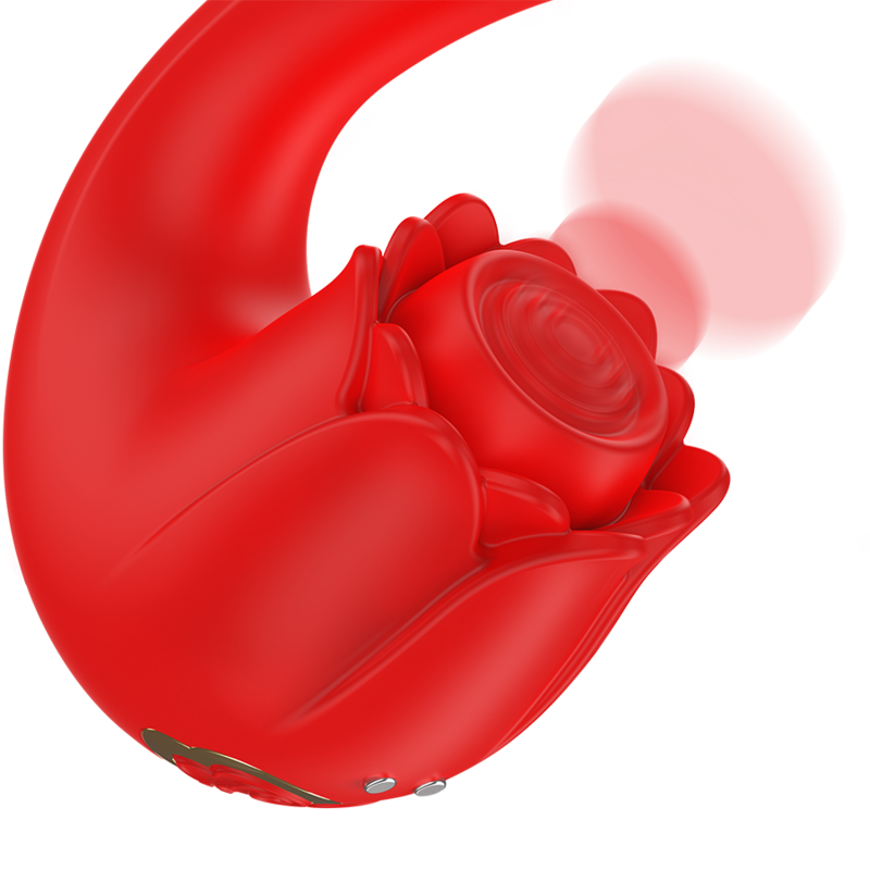 MIA - SELENA STIMULATOR VIBRATE + FLAP RED