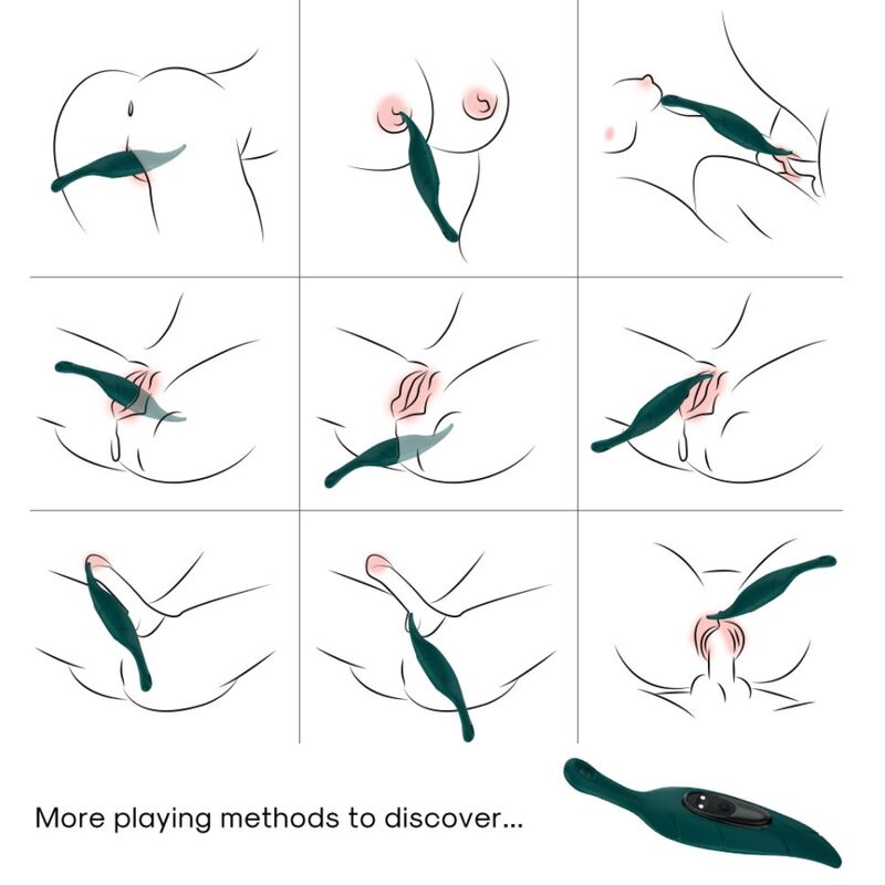 ARMONY - STIMULATOR &amp; VIBRATOR LEAF GREEN