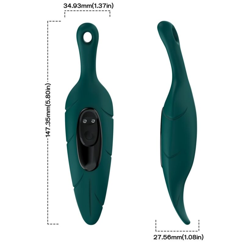 ARMONY - STIMULATOR &amp; VIBRATOR LEAF GREEN
