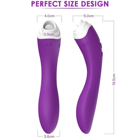 ARMONY - FAIRYLAND LICKS VIBRANT CLIT AND VIBRATOR PURPLE