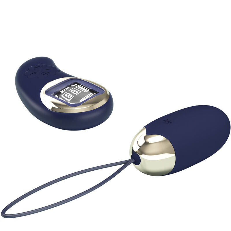 PRETTY LOVE - MINA VIBRANT EGG WITH REMOTE CONTROL BLUE
