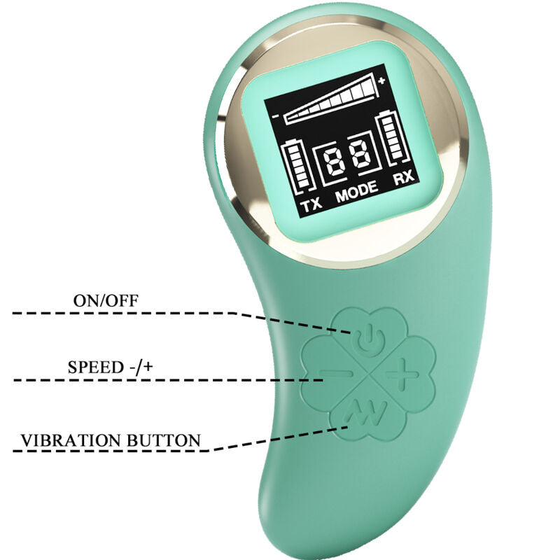 PRETTY LOVE - GREEN REMOTE CONTROL, VIBRANT EGG MINTS