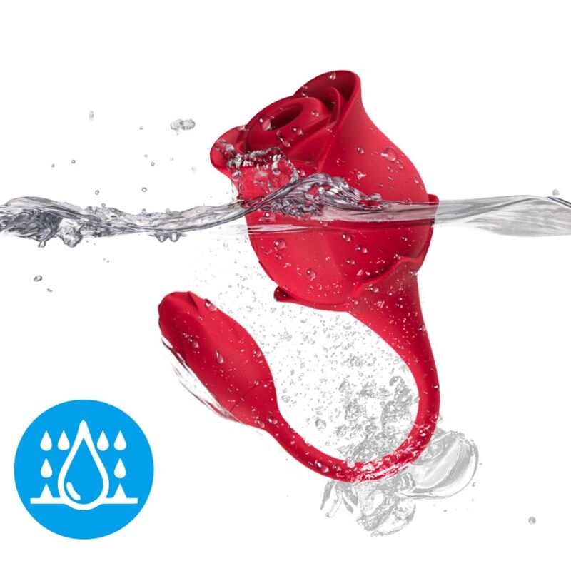 ARMONY - PINK CLITORIS SUCKER &amp; VIBRATOR 10 MODES RED