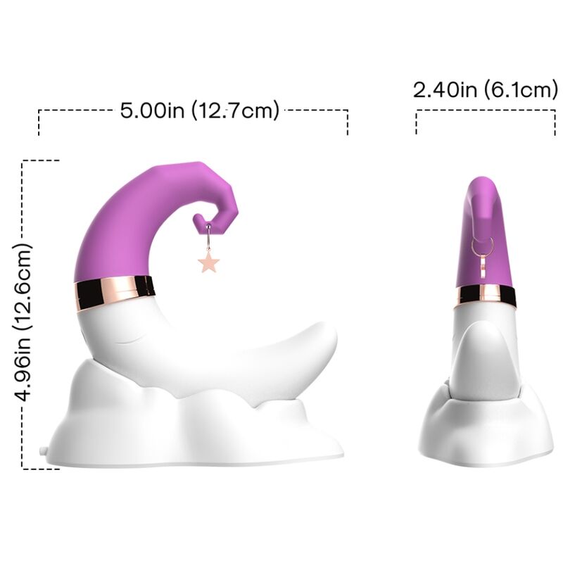 ARMONY - SWEETMOON CLITORIS &amp; G-SPOT SUCTION CUP PINK