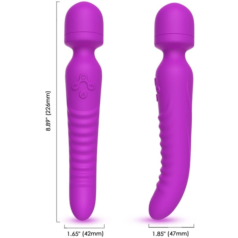 ARMONY - MISSION MASSAGER &amp; VIBRATOR HEAT EFFECT PURPLE