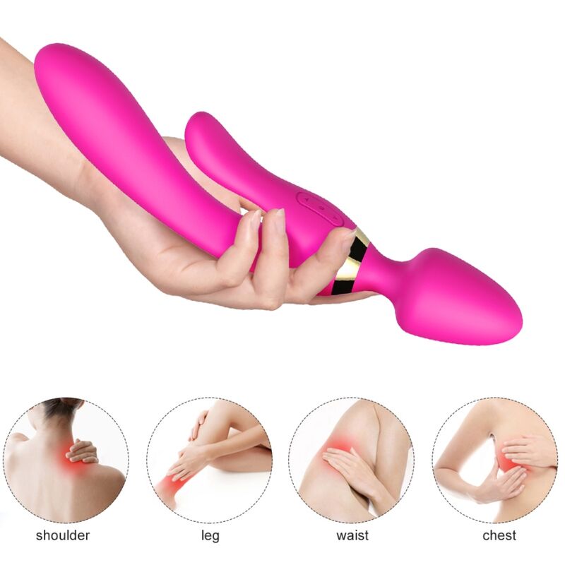 ARMONY - MASSAGER &amp; VIBRATOR RABBIT FUCHSIA
