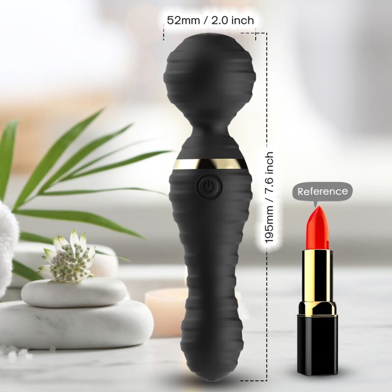 ARMONY - FREEDO MASSAGER &amp; VIBRATOR SMALL BLACK