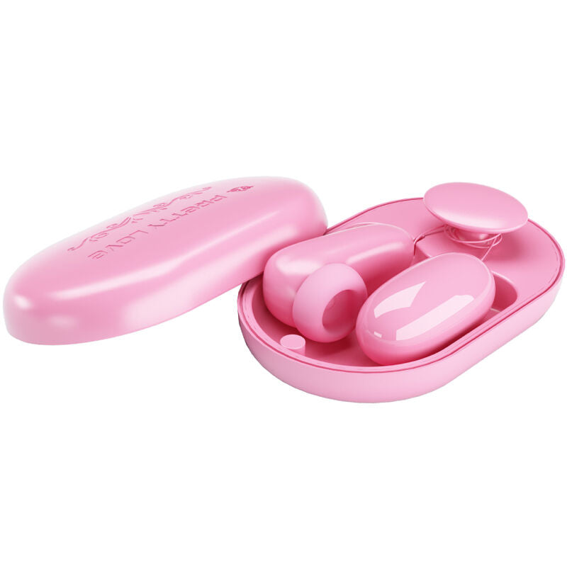 PRETTY LOVE - MAGIC BOX VIBRATION BALL &amp; PINK STIMULATOR