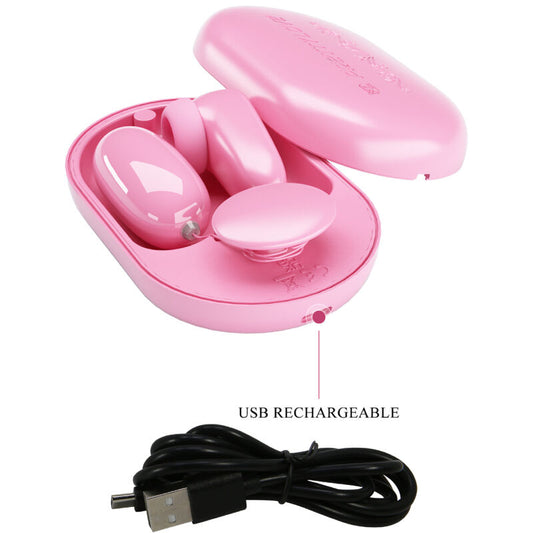 PRETTY LOVE - MAGIC BOX VIBRATION BALL &amp; PINK STIMULATOR