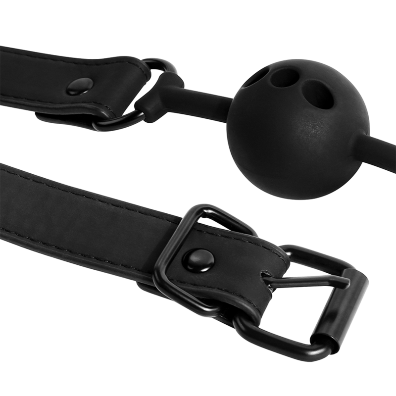 FETISH SUBMISSIVE BONDAGE - BREATHABLE SILICONE BALL BUTTON