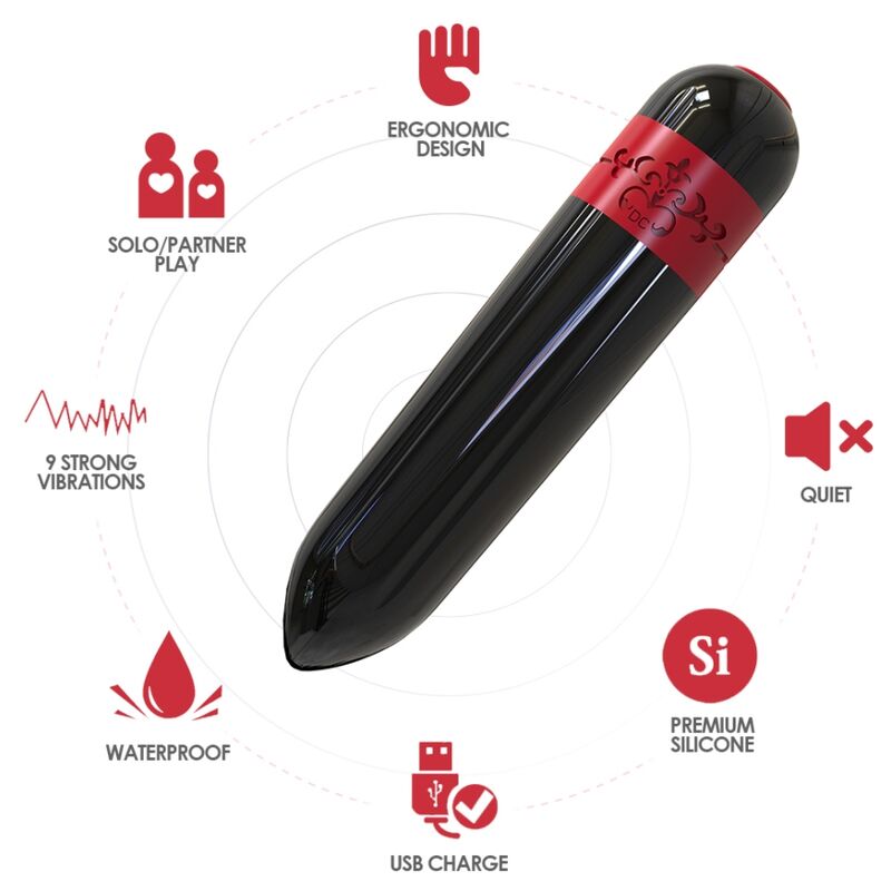 ARMONY - BULLET ROCKET VIBRATOR BLACK