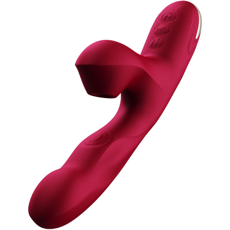 ARMONY - BUMP VIBRATOR & SAUGNAPF MODELL 2 BURGUNDER