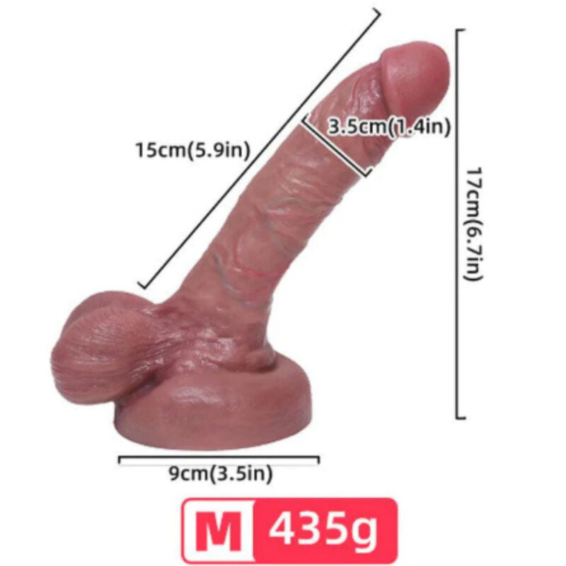 ARMONY - REALISTIC LIQUID SILICON DILDO 15 CM