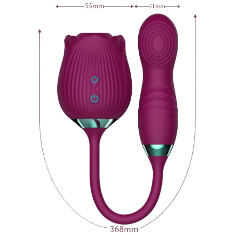 ARMONY - DELIGHT FLOWER SUCTION &amp; PUSH VIOLET