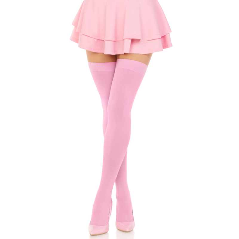 LEG AVENUE - NYLON TOP HEIGHT PINK