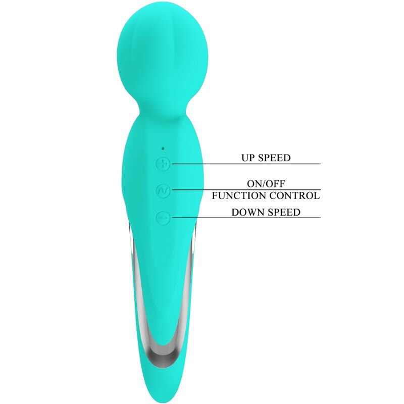 PRETTY LOVE - WALTER VIBRATOR ROD AQUA GREEN