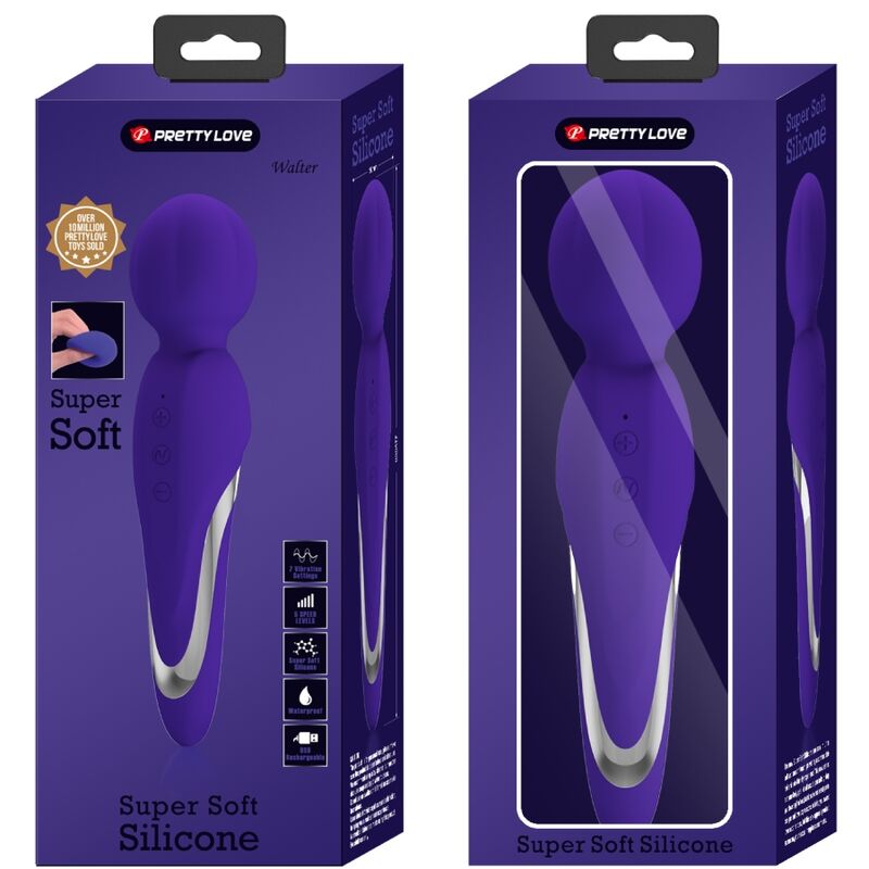 PRETTY LOVE - WALTER VIBRATOR ROD PURPLE