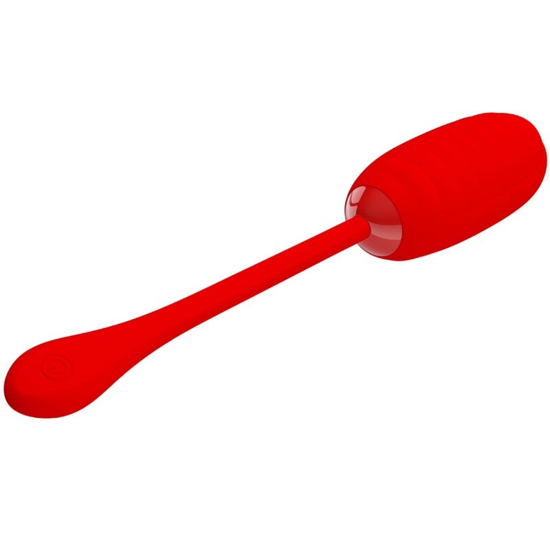PRETTY LOVE - KIRK RECHARGEABLE VIBRATION EGG RED