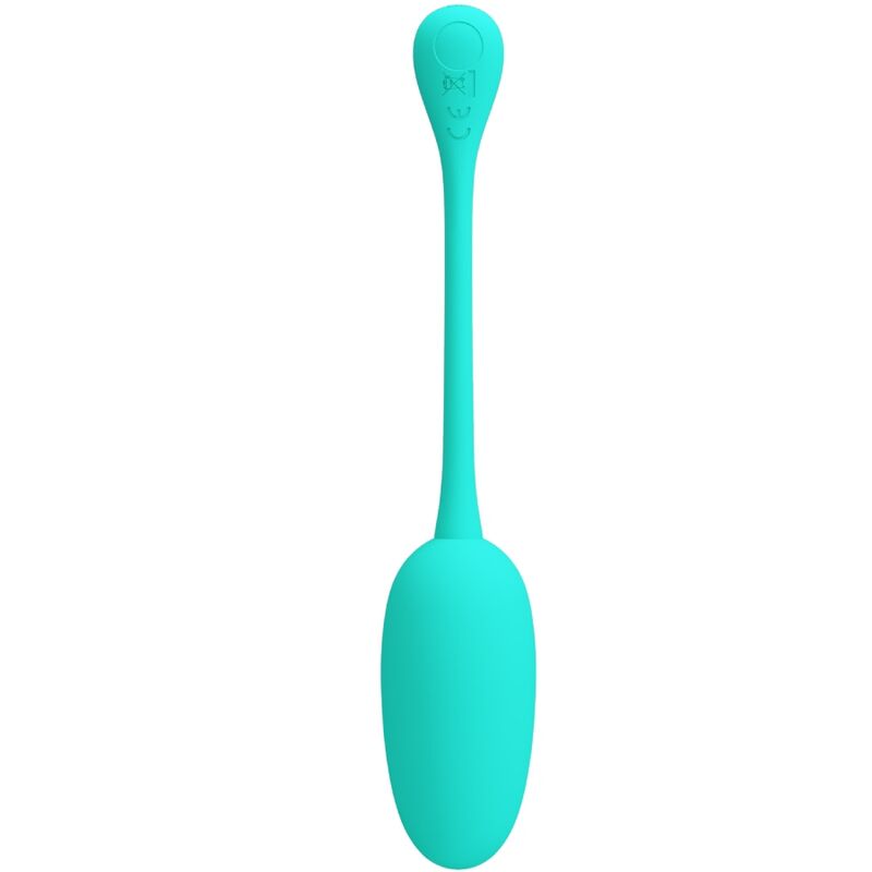 PRETTY LOVE - KNUCKER WATER GREEN RECHARGEABLE VIBRATION EGG