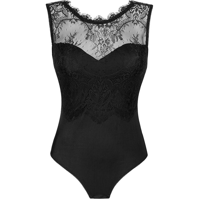 LIVCO CORSETTI FASHION - MUDIENIN LC 90654 BLACK BODYSUIT S/M