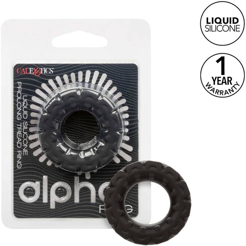CALEXOTICS - ALPHA PROLONG TREADING RING BLACK