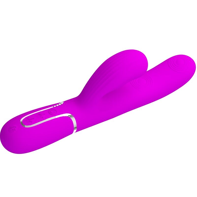 PRETTY LOVE - PERLITA MULTIFUNCTIONAL 3-IN-1 G-SPOT VIBRATOR VIOLET