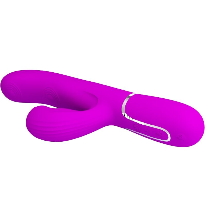 PRETTY LOVE - PERLITA MULTIFUNCTIONAL 3-IN-1 G-SPOT VIBRATOR VIOLET