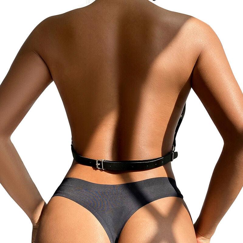 SUBBLIME - CHEST HARNESS WITH LARGE RING CHAINS ONE SIZE